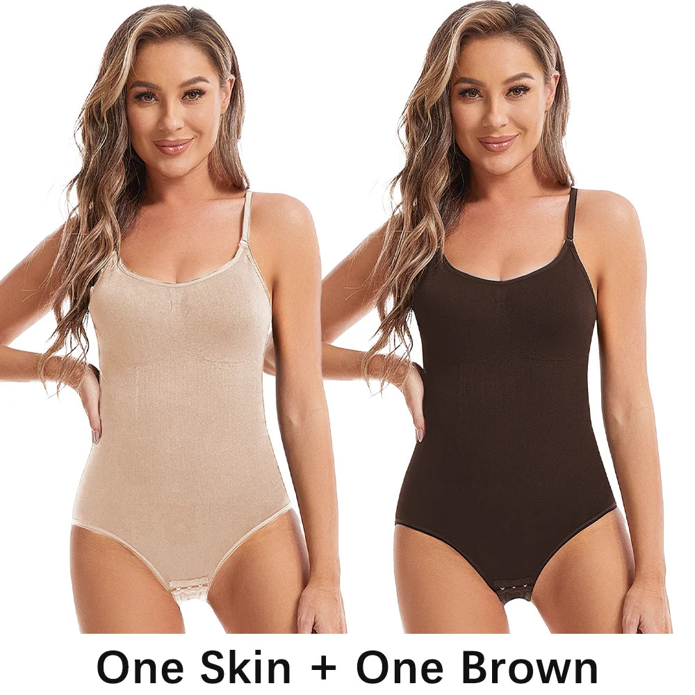 Drop Shipping Women Sexy Shapewear Seamless Slimming Butt Lifter Shaper Smooth Out Bodysuit Open Crotch High Elastic Body Suits